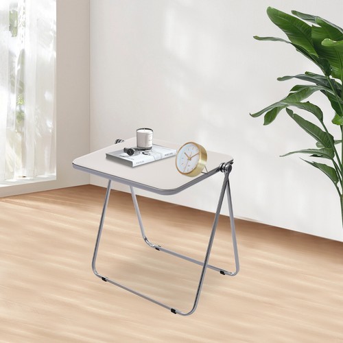 Foldable acrylic table modern - acrylic,