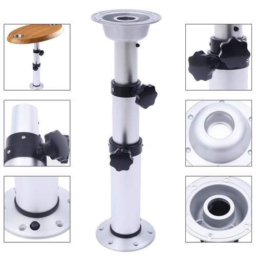 Section pedestal table base - table,